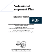 Professional Development Plan: Educator Toolkit