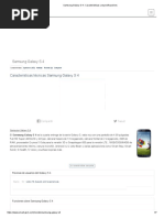 Samsung Galaxy S 4 - Caracteristicas y Especificaciones PDF