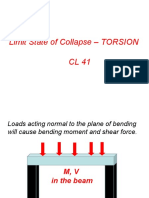 Limit State of Collapse-Torsion