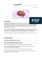 Glasgow Coma Scale GCS