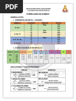 Formulario de Quimica