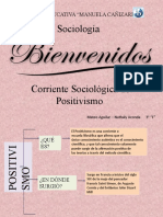 Corriente Sociológica Del Positivismo