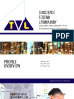 Geoscience Testing Laboratory Profile