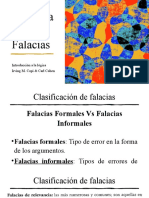 Semana 8 Tipos de Falacias