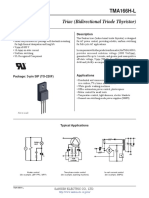 Triac (Bidirectional Triode Thyristor) : TMA166H-L