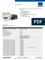 Transfer Switch No Logic Atys R 4P 400A Catalogue No