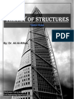 Theory of Structures: By: Dr. Ali Al-Rifaie