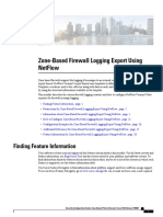 Zone-Based Firewall Logging Export Using Netflow: Finding Feature Information