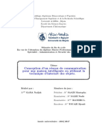 Conception D'un Reseau de Communication PDF