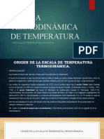 ¿Qué Es La Escala de Temperatura Termodinámica?