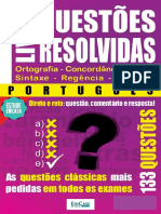 Questões Resolvidas - Português - Edicase PDF