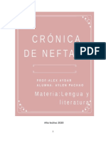 Ensayo Crónicas de Neftalí