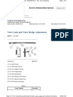 Valve Lash Adjustment