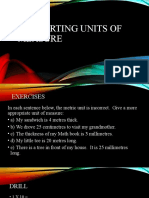 Converting Units of Measure