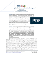 On Complex Predicates in Brazilian Portuguese: Universidade Estadual de Campinas