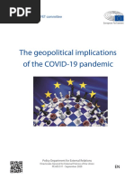 The Geopolitical Implications of The COVID-19 Pandemic: Study