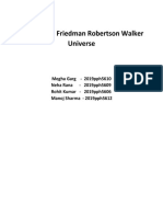 A Generalized FRW Model of Space