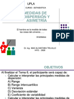 Medidas de Dispersión y Asimetría