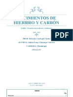 Yacimientos de Hierrro y Carbón