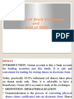 Regulation of Stock Exchange and Role of SEBI - 25