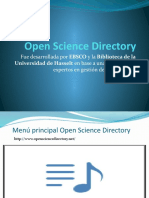 Open Science Directory