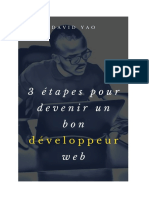 3 Étapes Pour Devenir Un Bon Développeur Web PDF