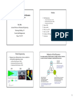 Outline: MEEG 512X: Computational Fluid Dynamics Lecture 1: Introduction