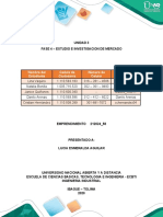 Estudio e Investigación de Mercado