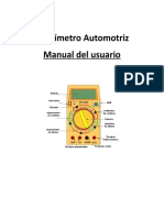 Manual Del Multimetro