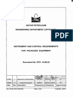 EFS.10.08.02R.1 Instr & Control Req For Packg Equip PDF