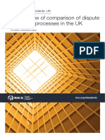 An Overview of Comparison of Dispute Resolution Processes in The UK