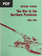 Vietnam Studies War in The Northern Provinces 1966-1968