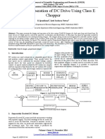 Design and Operation of DC Drive Using Class E Chopper: R.Spandhana, Syed Sarfaraz Nawaz