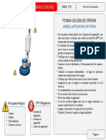 PTS LIMPIEZA Abrillantadora de Pisos