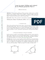 Hiroshi Okumura - Haga's Theorems in Paper Folding and Related Theorems in Wasan Geometry Part 2