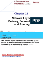 Network Layer: Delivery, Forwarding, and Routing