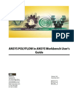 ANSYS POLYFLOW in ANSYS Workbench User's Guide