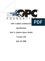 OPC Unified Architecture Specification Part 3 - Address Space Model Version 1.00