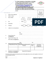 528b433dd8562 Application Form For Admission PDF