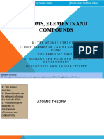 Atoms, Elements and Compounds g7