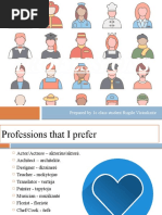 Professions: Prepared by 1c Class Student Rugile Visinskaite