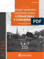 Actas Literaturas Conurbanos