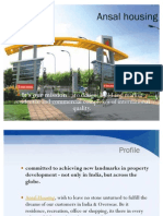 ... To Design, Build and Market: Residential and Commercial Complexes of International Quality