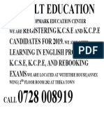 Adult Education