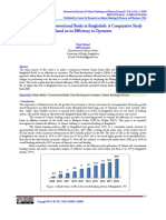 Islamic Banks vs. Conventional Banks in Bangladesh: A Comparative Study Based On Its Efficiency in Operation