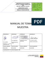 3 Manual de Toma de Muestra Actualizado