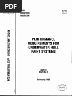 Performance Requirements For Underwater Hull Paint Systems: Allied Engineering Publication