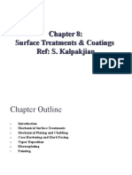 Surface Treatments & Coatings Ref: S. Kalpakjian