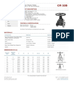 Ci Sluice Valve PN 1.6