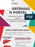 Hipertension Portal Semiología